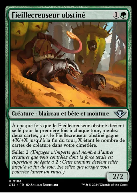 Fieillecreuseur obstiné