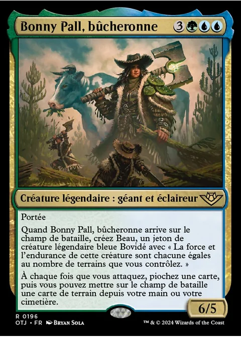 Bonny Pall, bûcheronne