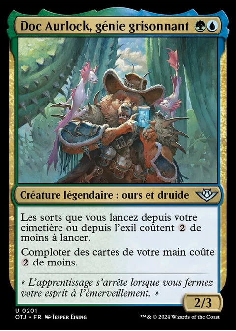 Doc Aurlock, génie grisonnant