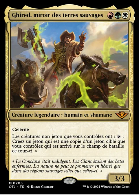 Ghired, miroir des terres sauvages