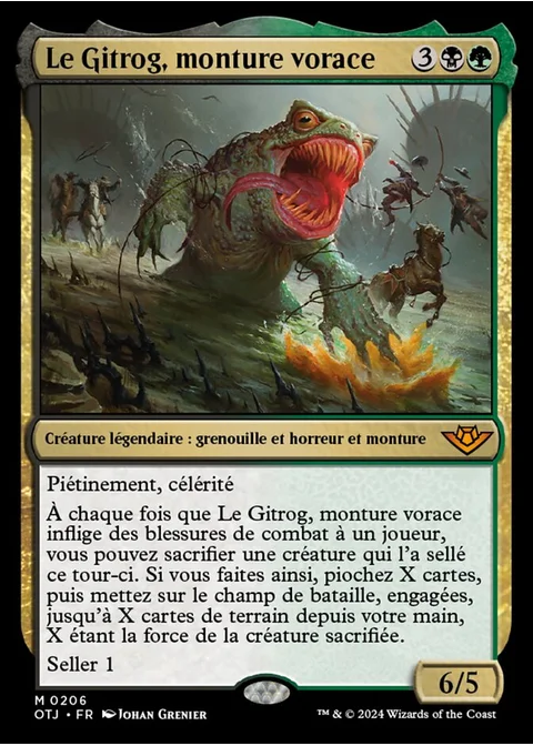 Le Gitrog, monture vorace