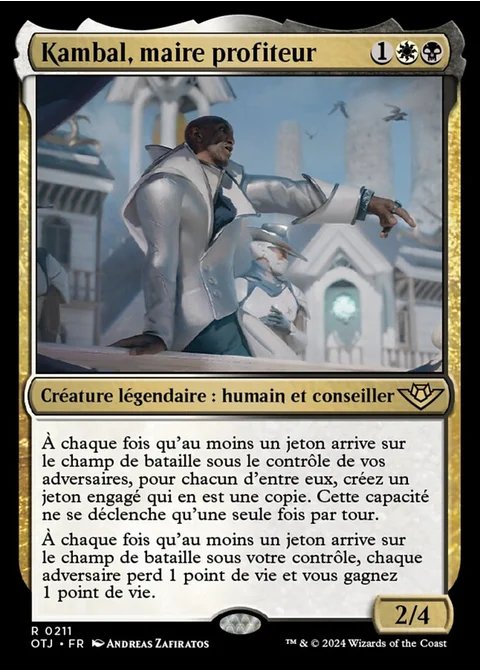 Kambal, maire profiteur
