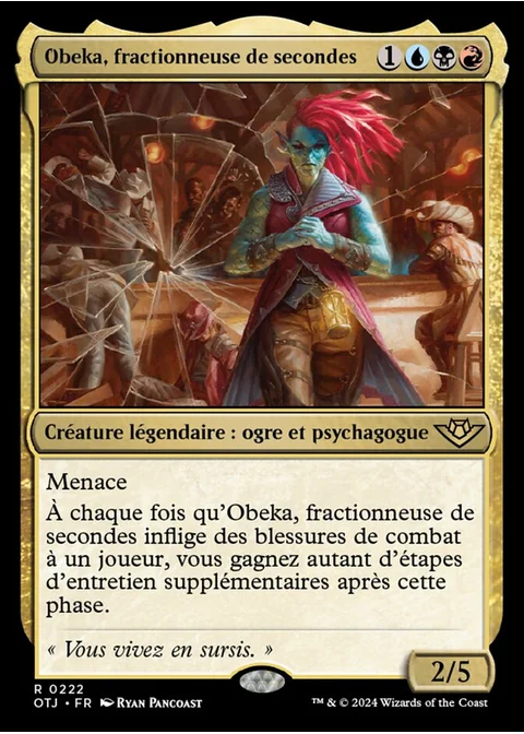 Obeka, fractionneuse de secondes