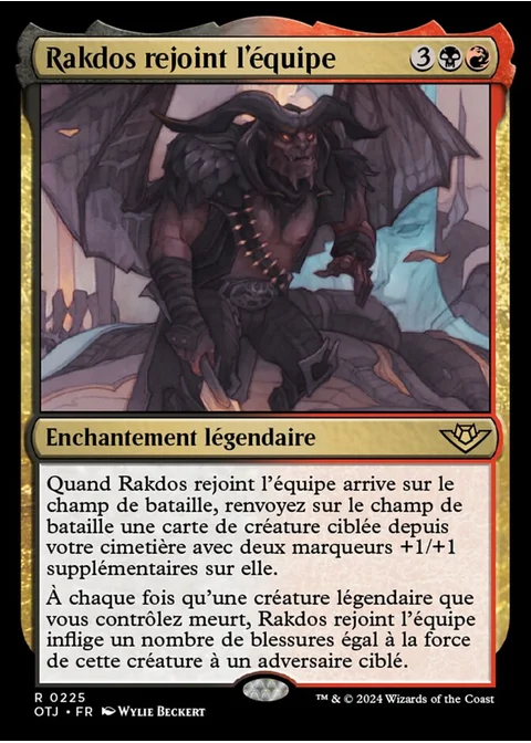 Rakdos rejoint l'équipe