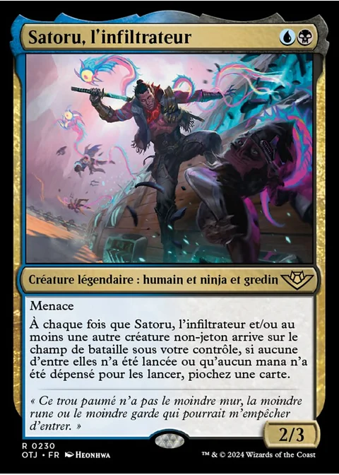 Satoru, l'infiltrateur