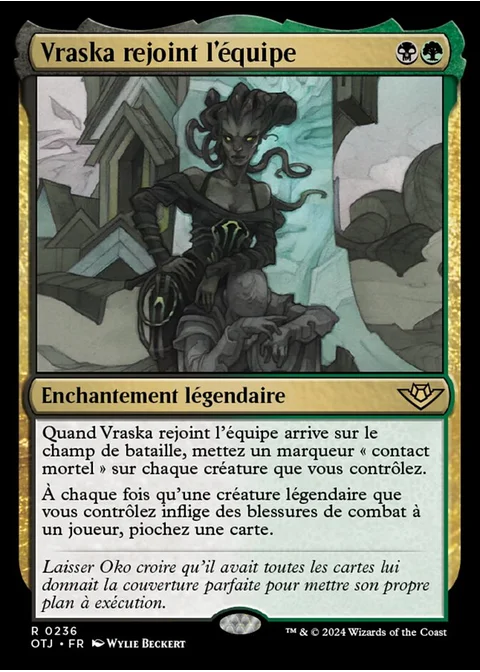 Vraska rejoint l'équipe