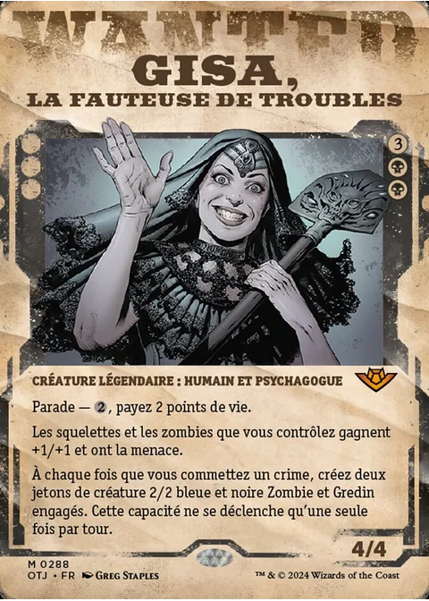 Gisa, la fauteuse de troubles