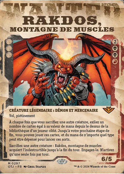 Rakdos, montagne de muscles