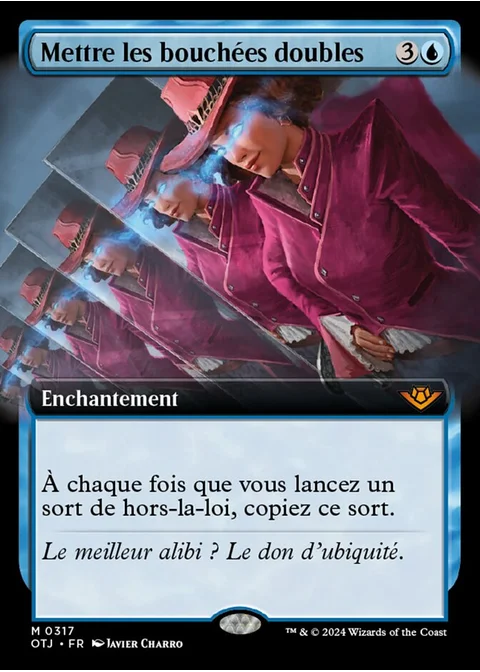 Mettre les bouchées doubles