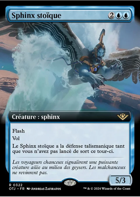 Sphinx stoïque