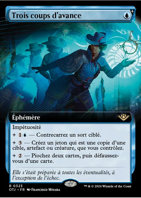 Trois coups d'avance