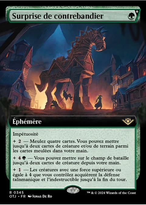 Surprise de contrebandier