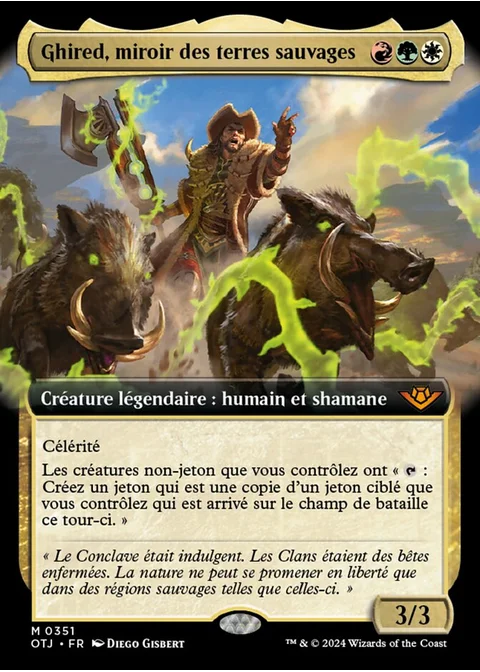 Ghired, miroir des terres sauvages