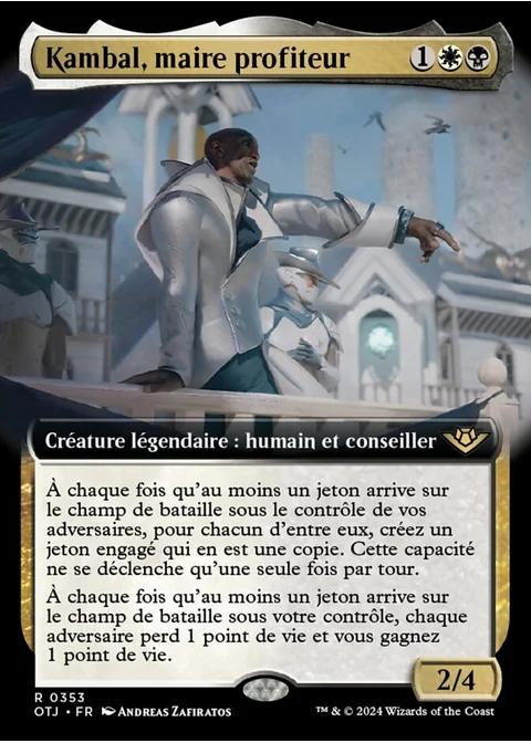 Kambal, maire profiteur