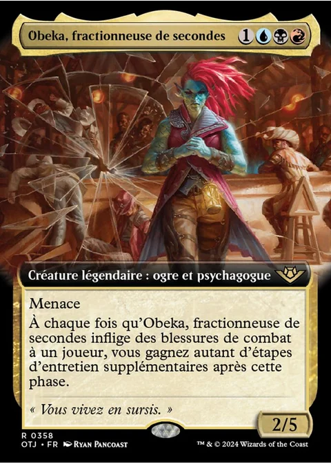 Obeka, fractionneuse de secondes