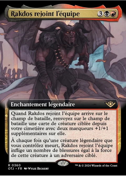 Rakdos rejoint l'équipe