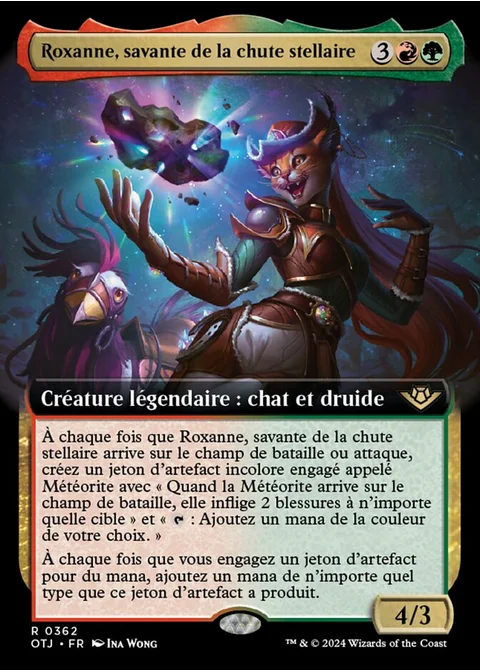 Roxanne, savante de la chute stellaire