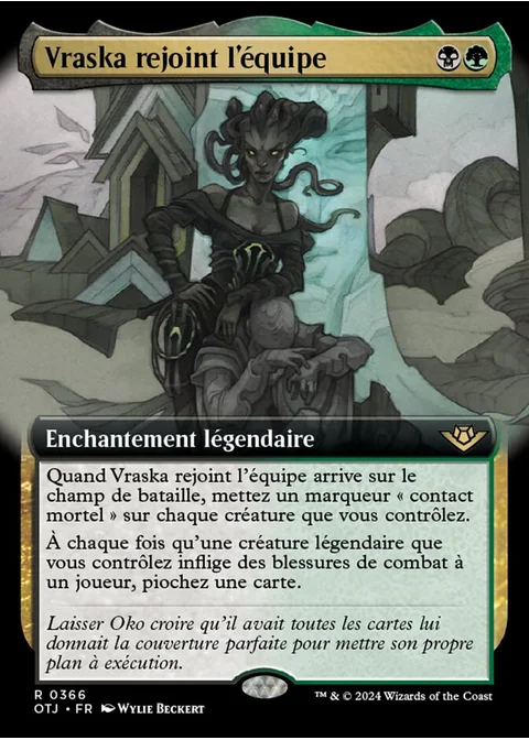 Vraska rejoint l'équipe