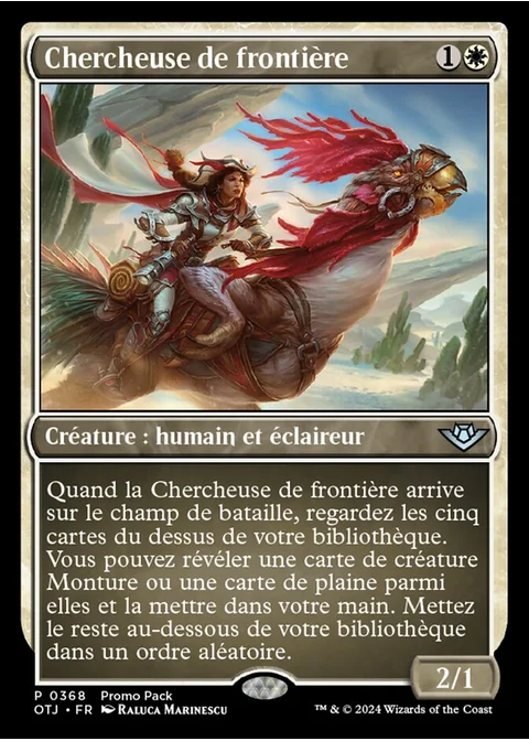 Chercheuse de frontière