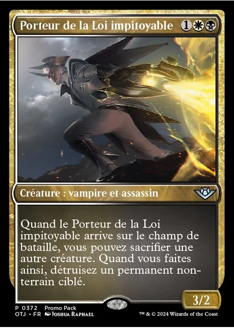 Porteur de la Loi impitoyable