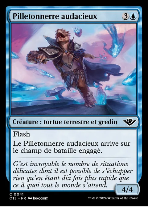 Pilletonnerre audacieux