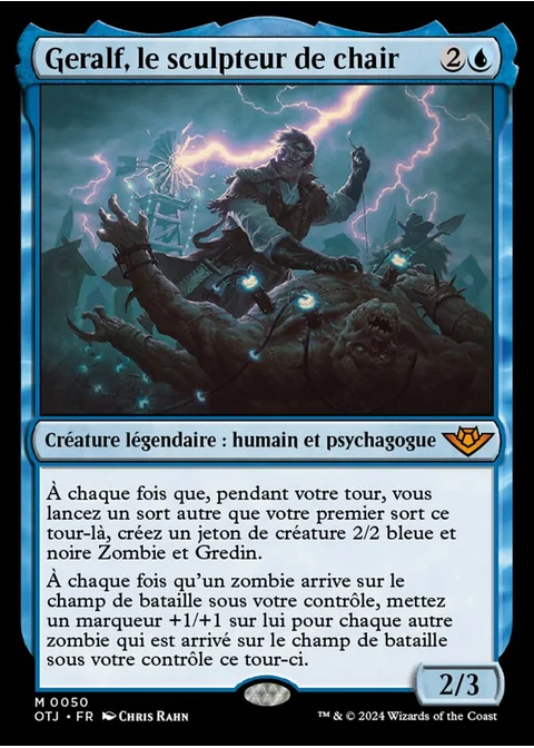 Geralf, le sculpteur de chair