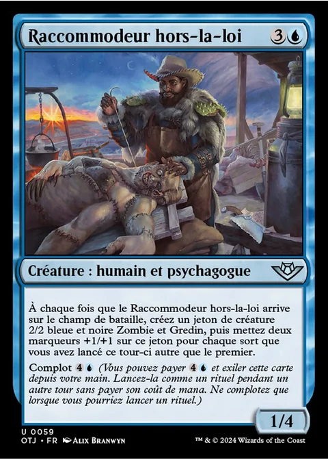 Raccommodeur hors-la-loi