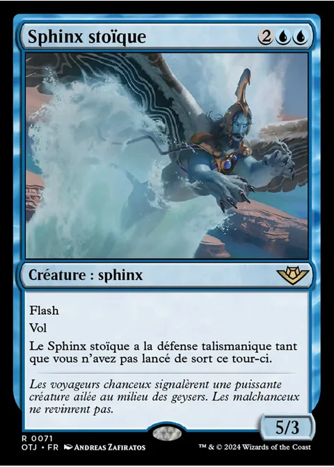 Sphinx stoïque