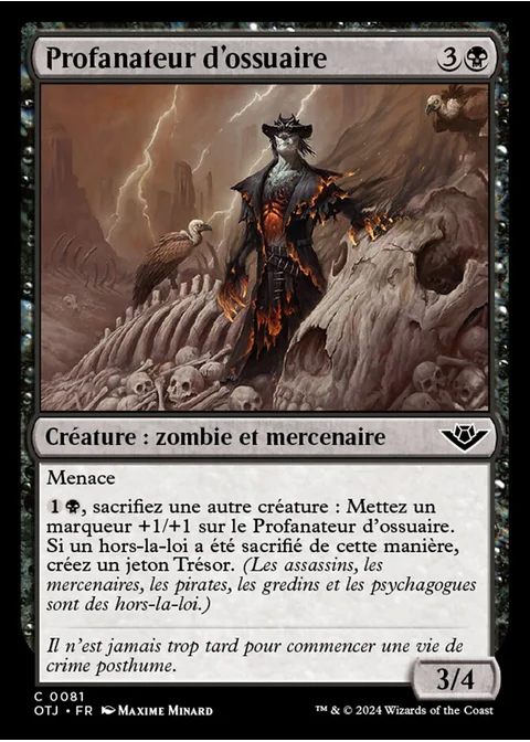 Profanateur d'ossuaire