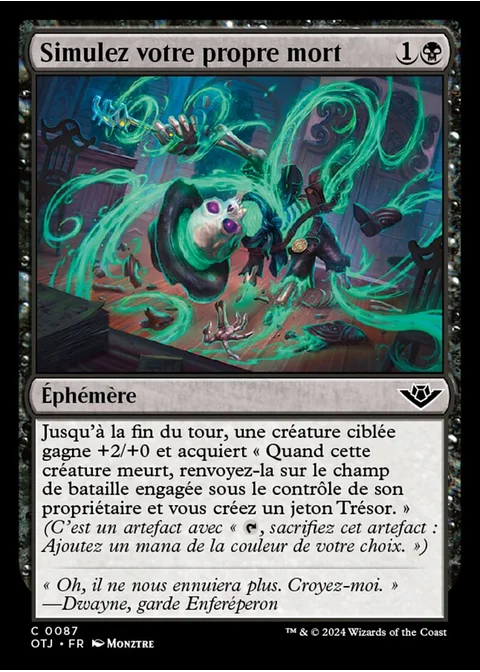 Simulez votre propre mort