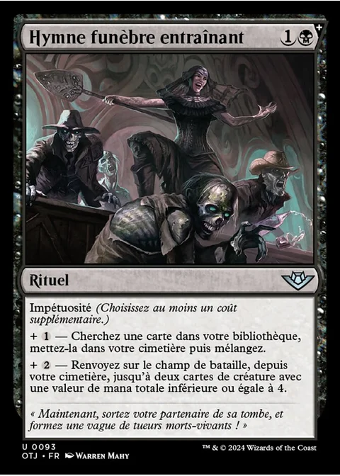 Hymne funèbre entraînant