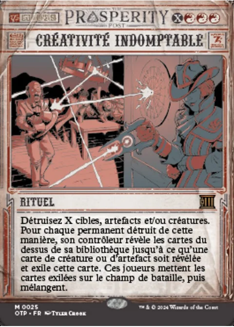 Créativité indomptable