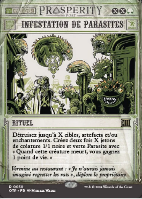 Infestation de parasites