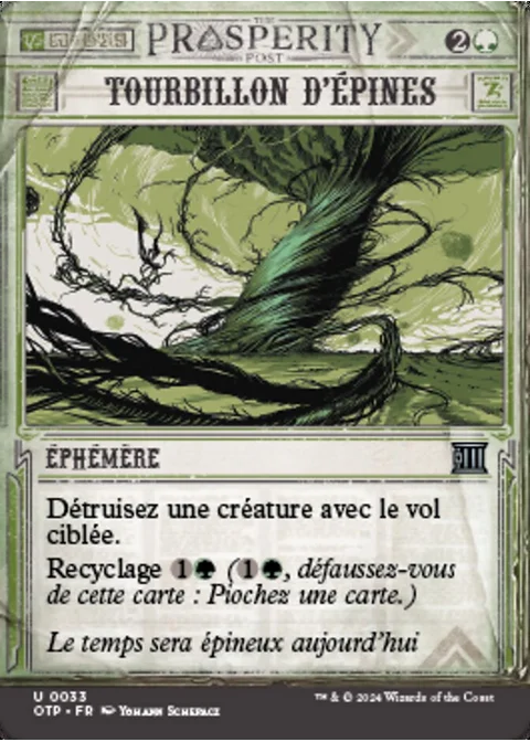 Tourbillon d'épines