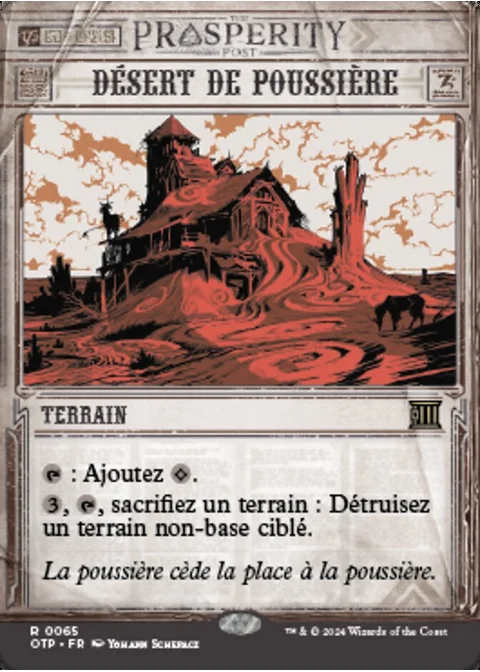 Désert de poussière