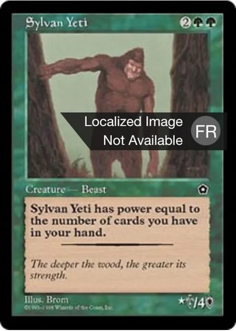 Yeti sylvestre