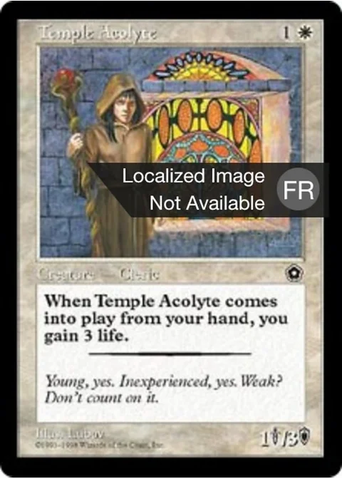 Acolyte du temple