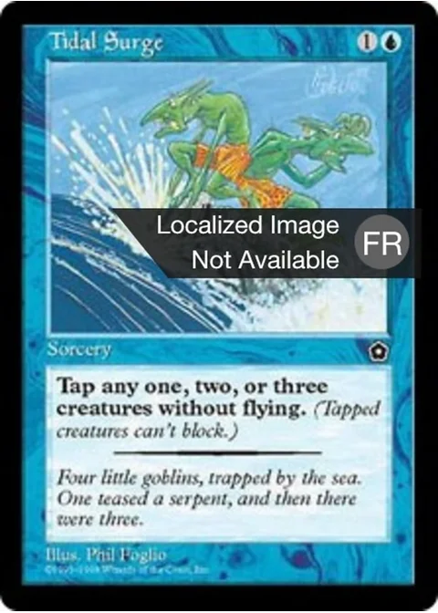 Déferlement de la marée