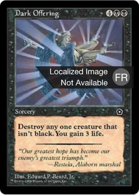 Offrande ténébreuse