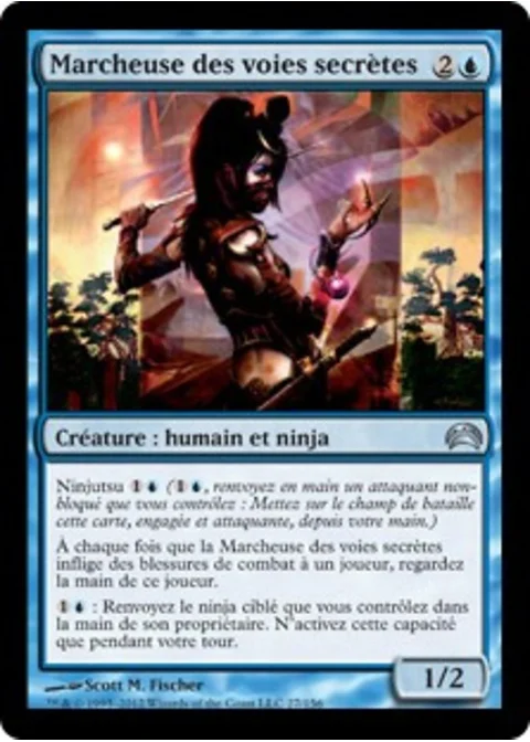 Marcheuse des voies secrètes