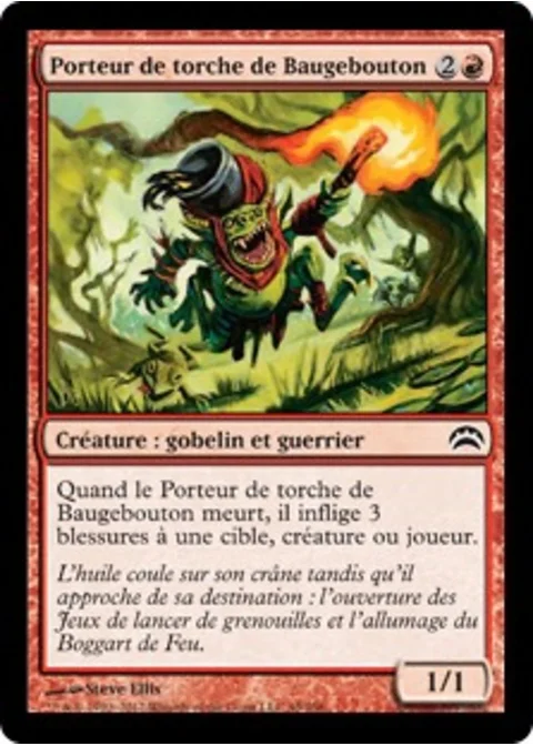 Porteur de torche de Baugebouton