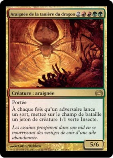 Araignée de la tanière du dragon