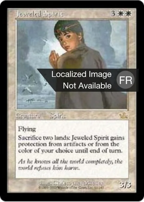 Esprit incrusté de joyaux