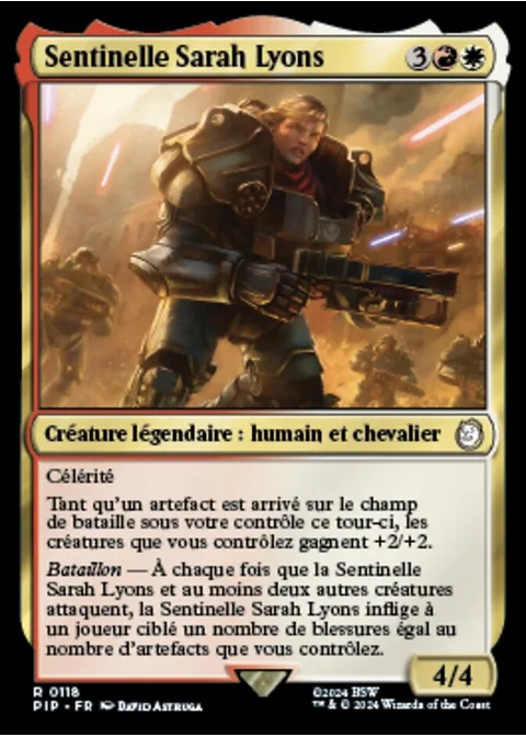 Sentinelle Sarah Lyons