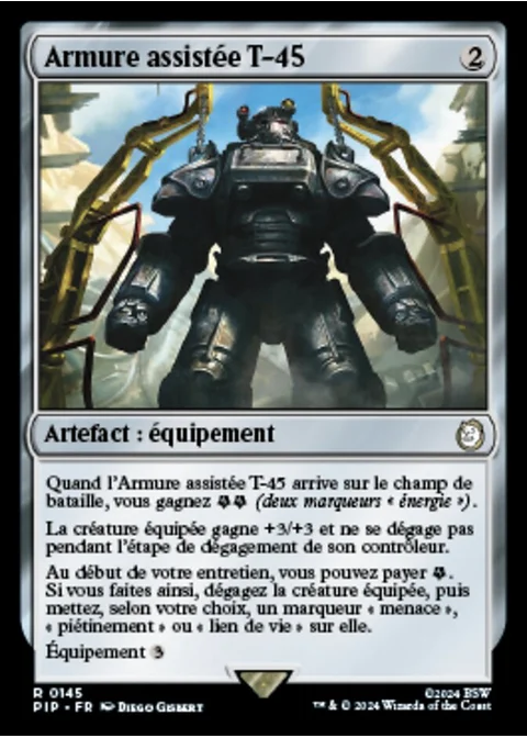 Armure assistée T-45