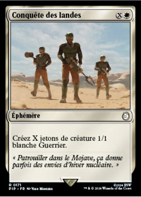 Conquête des landes