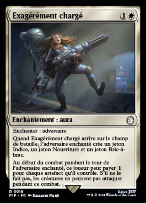 Exagérément chargé