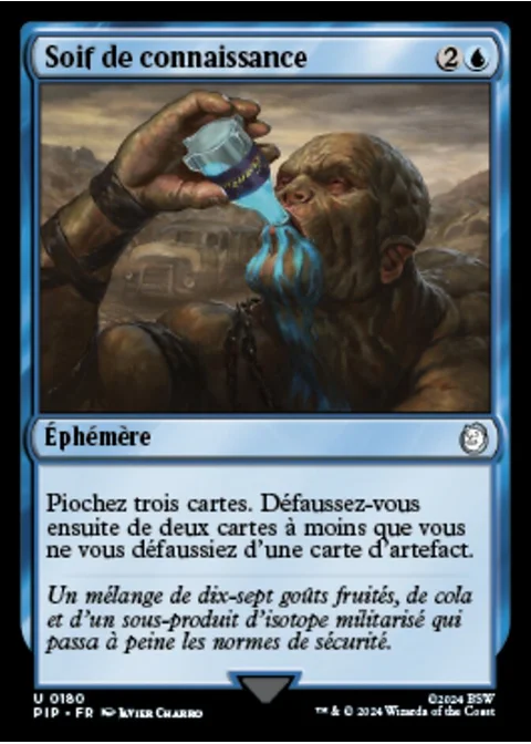 Soif de connaissance