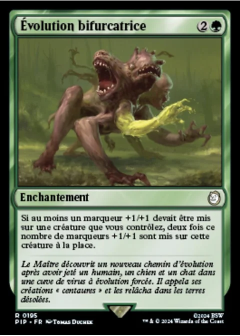 Évolution bifurcatrice