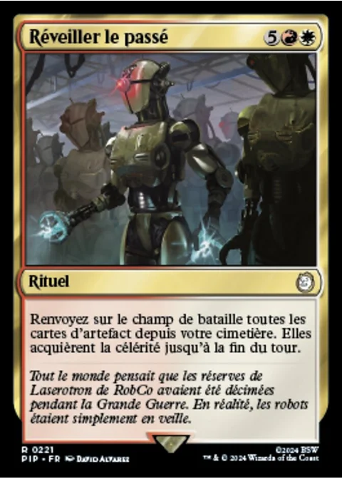 Réveiller le passé